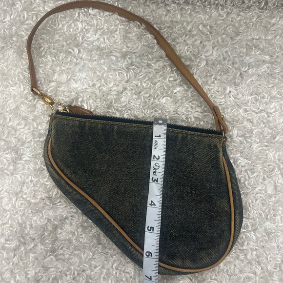 CHRISTIAN DIOR Mini Saddle Pochette - Picture 12 of 12